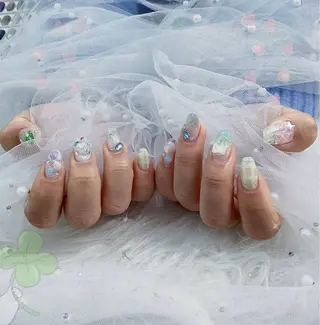 ネイル Yudia🩵 Yuiのネイルデザイン