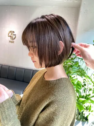 ショート nex the salon coall所属・🫧似合わせショート イシダ🫧のヘアスタイル