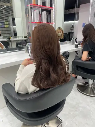 ロング カラー 🤍レイヤー/顔周り /hirari🤍のヘアスタイル