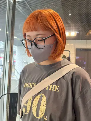 ショート カラー Rei/ 縮毛矯正/ ハイライトカラー募集のヘアスタイル