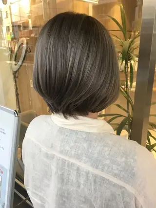 カラー 極艶縮毛／髪質改善／ KOTAのヘアスタイル