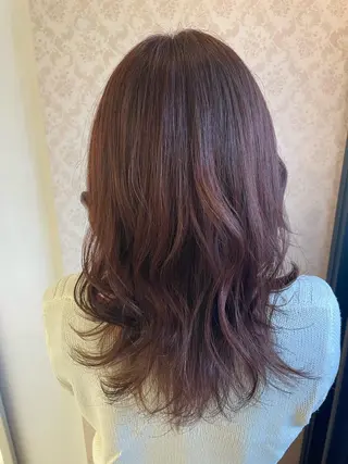 セミロング ヒヨシ ルナのヘアスタイル