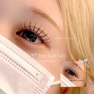 マツエク・マツパ 【那覇/束感まつ毛】 ｷｬﾒﾙのマツエク・マツパデザイン