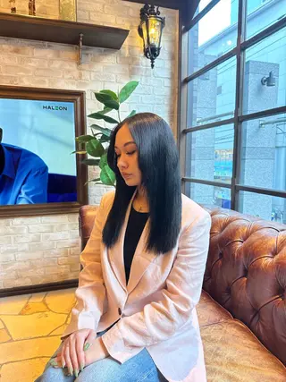 ミディアム 🦋フジモリ セリナ🦋のヘアスタイル