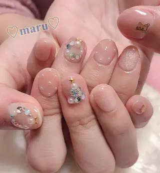 ネイル まるみ ♡のネイルデザイン