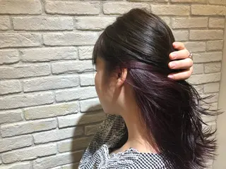 ミディアム しもかわ かほのヘアスタイル