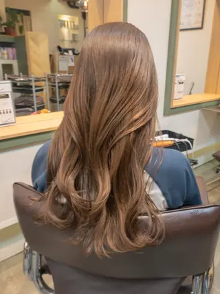 ロング 【ボブ】縮毛矯正/ 船橋駅5分/鈴木杏美のヘアスタイル