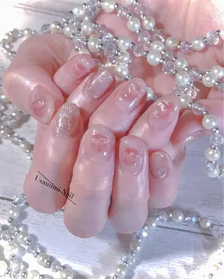 ショート ネイル USAMiMi 🐰💕のネイルデザイン