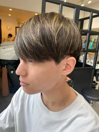 ショート カラー メンズ Dxxxx III所属・女性目線の大人 メンズ*Ayakaのヘアスタイル