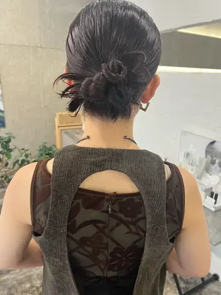 ヘアアレンジ eim AYUKAのヘアスタイル