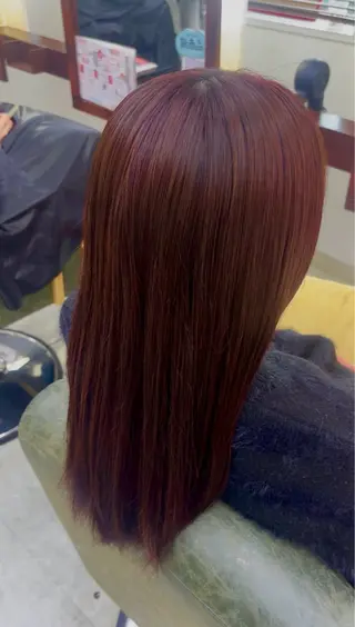 カラー 佐々木 彩芽のヘアスタイル