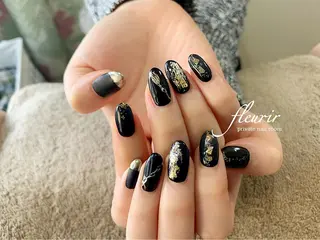 ネイル フルリール 【プライベートサロンのネイルデザイン