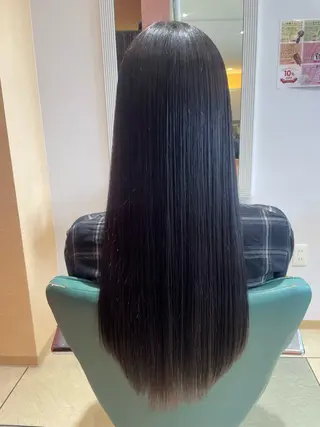 ロング カラー 透明感カラー/ くびれヘア/ユウユのヘアスタイル