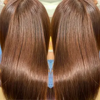 セミロング カラー 🫧髪質改善×艶髪 🫧根本泰成🫧のヘアスタイル