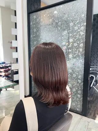 ミディアム カラー kataoka ryotaのヘアスタイル