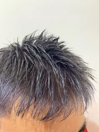 ショート メンズ メンズパーマ特化⚡️ 中村 駿のヘアスタイル