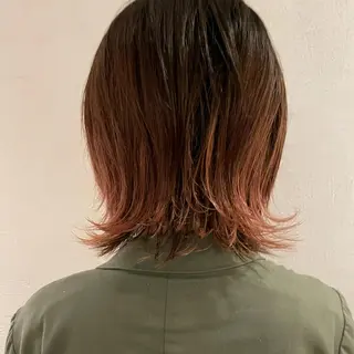 ミディアム gram岡崎南 KYOKOのヘアスタイル