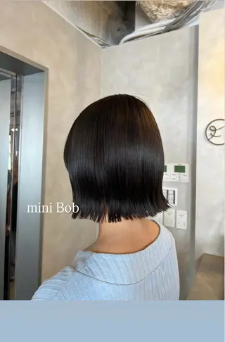 ショート カラー 梅田/似合わせボブ /顔周り/RINKAのヘアスタイル