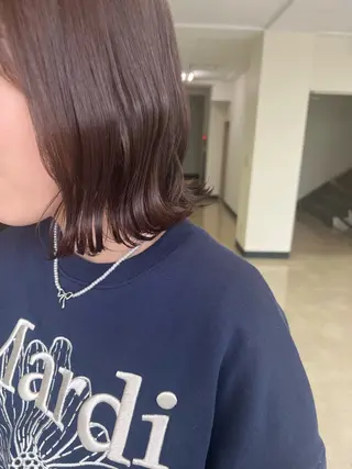 ミディアム ヤマダレナ/個室/ 透明感艶カラー😽✨のヘアスタイル