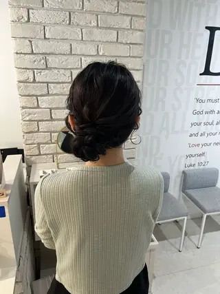 セミロング Dityca tia所属・さくら/ ヘアセット 無料モデル募集のヘアスタイル