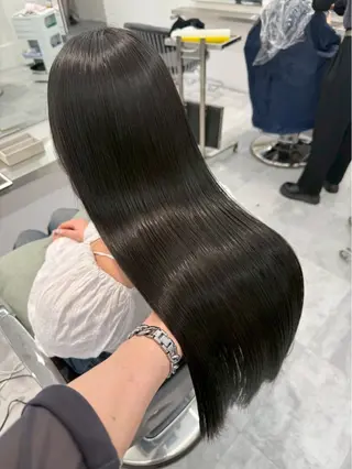 ロング カラー Parve Mix 森 美遥🇰🇷🩶のヘアスタイル