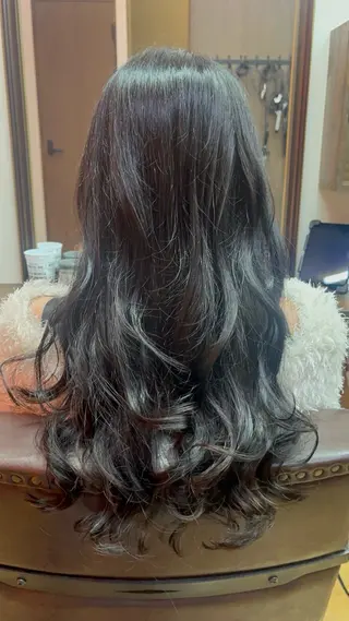 ロング カラー パーマ Hair Produce Aimo所属・KUDOU SAYURIのヘアスタイル