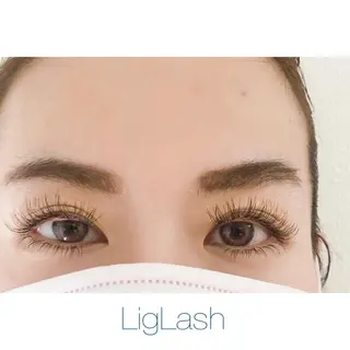 マツエク・マツパ Aim NAIL&EYELASH.BROW立花店所属・Aim立花店 Mihoのマツエク・マツパデザイン