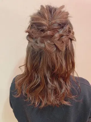 ヘアアレンジ 加藤 実穂のヘアスタイル