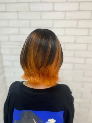ショート カラー ヨシダ フミノリのヘアスタイル