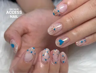 ネイル access nailのネイルデザイン