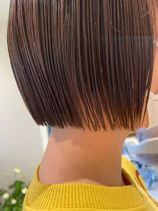 ショート ボブ/インナーカラー /眉毛/Miyuのヘアスタイル