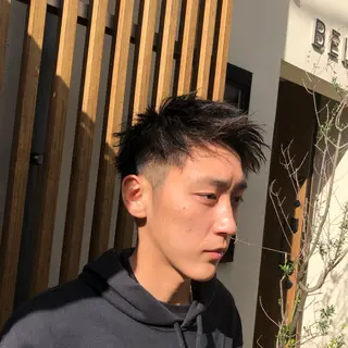 メンズ BELO福島所属・ツイストスパイラル 成林康平のヘアスタイル