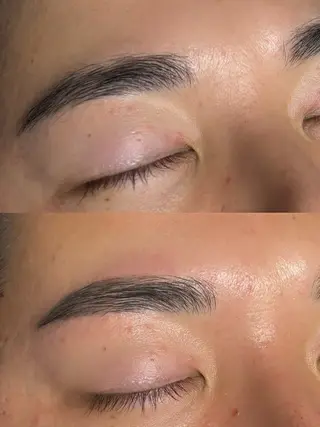 メンズ アイブロウ 韓国肌管理BEAUTY-SALON Teena【ティーナ】ララピール/毛穴/脱毛所属・hiyori 心斎橋眉毛サロンの眉毛・アイブロウイメージ