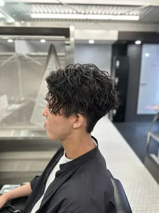 パーマ メンズ ショート トップスタイリスト/ 久徳大輝のヘアスタイル