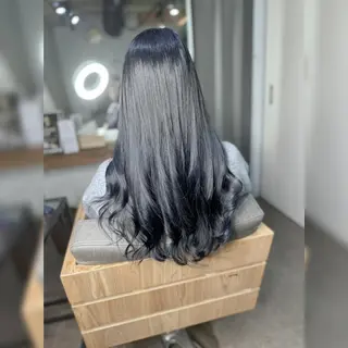 カラー ロング パーマ ヘアアレンジ メンズ mi🫧ハイトーン/ エクステ特化Linoのヘアスタイル