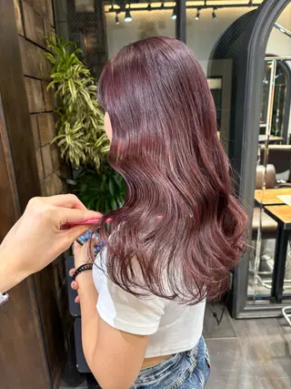ロング MINX 銀座店所属・MINXginza タイラミユネのヘアスタイル