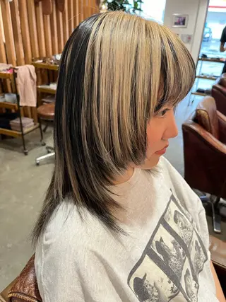 セミロング ☺︎宮田 麻衣☺︎のヘアスタイル