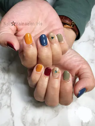 ネイル Hair salon Irie所属・與儀 知佳のネイルデザイン
