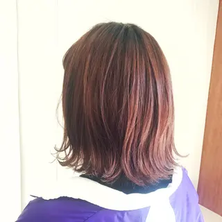 ショート カラー 高木 麻知子のヘアスタイル