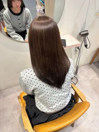 セミロング カラー roka ʜᴀʀᴜᴋᴀのヘアスタイル