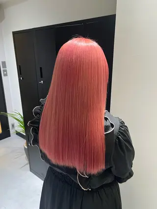 ロング カラー 橋本 萌々香のヘアスタイル