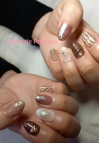 ネイル salon de Princess所属・salon de  Princessのネイルデザイン