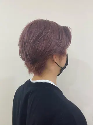 ショート 内田 遥香のヘアスタイル