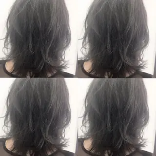 ミディアム カラー 中村 卓也のヘアスタイル
