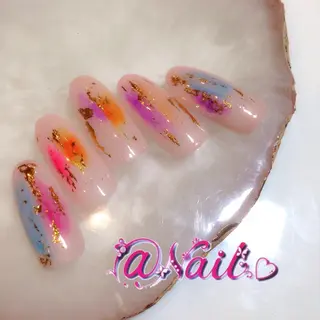 ネイル 小尾 栞のネイルデザイン