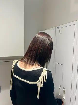 ショート SALOWIN大宮crest所属・大宮レイヤーカット× 透明感カラー　rioのヘアスタイル