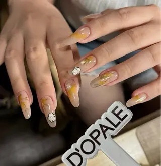 ネイル D‘OPALEサロン所属・長さ出し専門店 上野kkのネイルデザイン