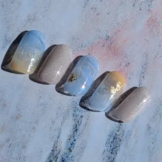 ネイル 6RokuHair（ロクヘアー)所属・門川 茉奈美のネイルデザイン