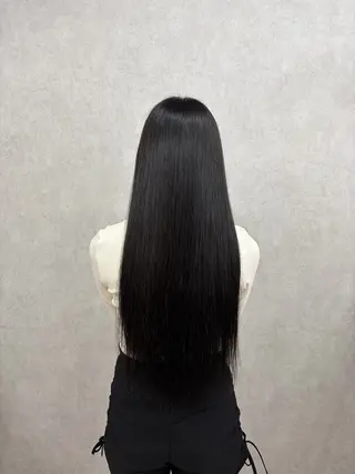 ロング カラー 倉澤 愛理のヘアスタイル