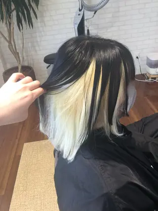 カラー 🍏平山 七菜🏠のヘアスタイル